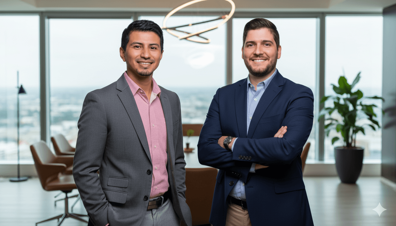 Yalmar Chavarría and Joel Gorin